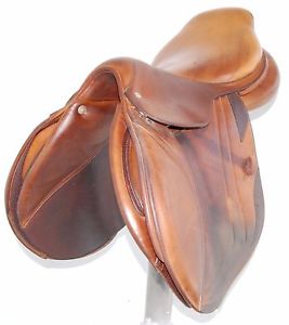 17" CWD SE02 MODEL SADDLE (SO16146) FULL CALF LEATHER!! - DWC