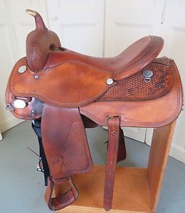 Circle Y Team Penning Saddle 16 inch seat