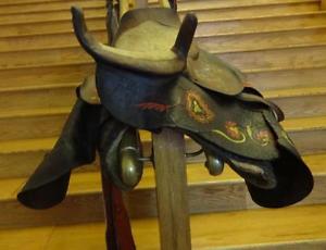 Antique Folk Art Painted Woman's Side Saddle Lancaster Co., Pa. WOW!