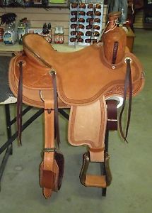 17" NEW J. STEAD RANCH SADDLE #1 600