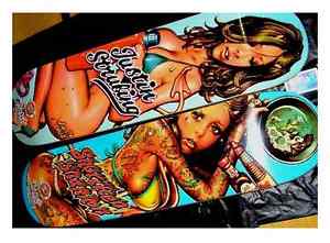 Rockin Jelly Bean [ Very Rare !!! ] RJB×SANTA CRUZ  Skateboard  2 pieces !!