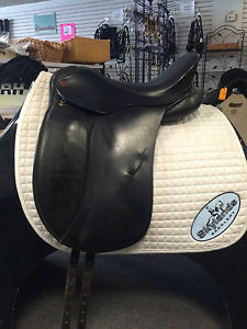 Used Albion Legend Dressage Saddle Size 17" Black