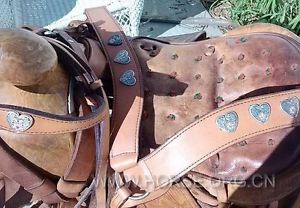 14.5”  Rare American Trail Saddle  Collection Item
