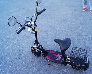 rideONEcar. CAPTAIN BLACK  Scooter Electric ESB1 1000W