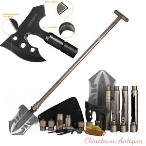 Military Camping Universal Multi-function Folding Shovel Outdoor Sports #2714