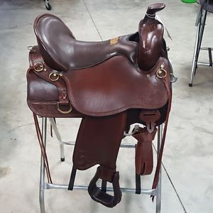Tucker Gen II High Plains Trail 16.5 inch Saddle with tooling.  BRAND NEW Gen 2!
