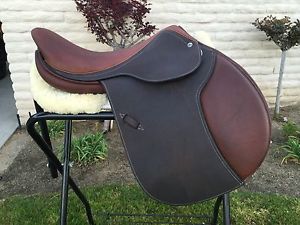 Brand New Beval Artisan Saddle 17 - Wide Tree - Long Flap - Retails $2500!