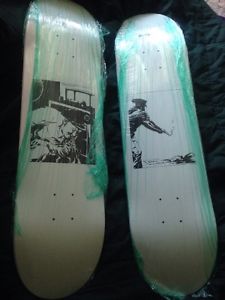 Petitibon Set Of 2 Deck In Excellent Supreme Condition  Kaws Bang Blood An
