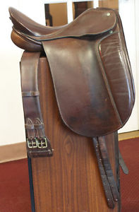 Lovatt & Ricketts Imperial 16½" Dressage Saddle Walsall England
