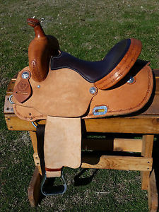 14.5" Hawkwood All Around Barrel Racing Saddle - Made in Texas