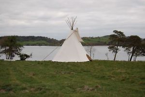 "Burners" special FIRE CERTIFIED 16' CHEYENNE STYLE tipi/teepee hand made