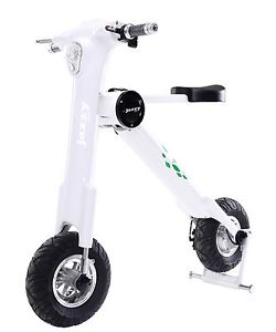 Jazzy Ride Electric bike White ET330 motor 500W