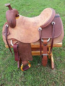 17" Spur Saddlery Ranch Cutting Saddle - Made in Texas - Cutter