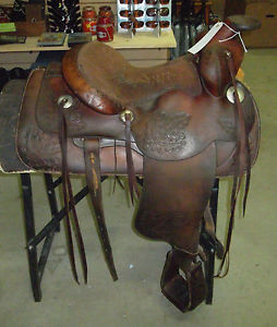 14.5" USED CONWAY TRAIL SADDLE #2 794