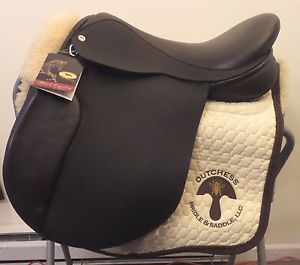 NEW  BLACK COUNTRY WORKING HUNTER 17.5 W  JUMPING SADDLE 0370