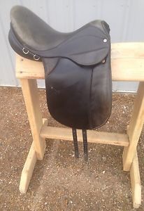 Courbette Marschall Spezial Dressage lemetex Saddle  17 Medium Tree Horse Tack