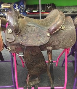 15" Jim Dandy Show Saddle