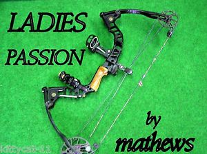 LADIES  MATHEWS PASSION COMPOUND BOW  RH * SHIP WORLD WIDE*