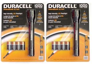 Lot of 2 Duracell Durabeam Ultra High Intensity 1000 Lumen