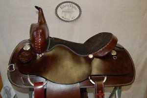 G.W. CRATE 16" CUTTING SADDLE CUSTOM MADE IN ALABAMA FREE SHIP CUTTER PENNING