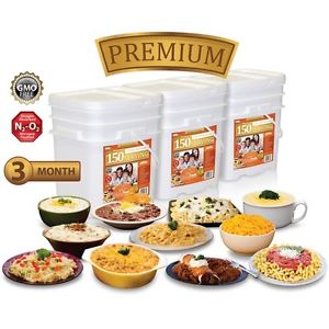 450 Serving Premium Entree only Bucket Emergency Survival Supply Relief Foods