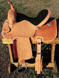 14.5" Spur Saddlery Barrel Racing Saddle - Made in Texas