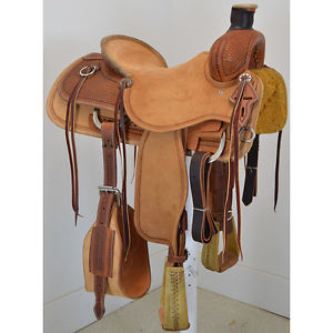 New! 16" Coolhorse Saddles Assocation Ranch Saddle  Code: COOL16RANASS14MB