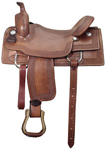 Pro Cutting Saddle Western Ranch Saddle