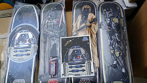 Star Wars Santa Cruz SDCC 2015 Exclusive 4 Skate Board Decks SIGNED +BONUS ITEMS