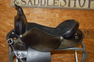 16" G.W. CRATE PLEASURE TRAIL SADDLE SIL-CUSH LIGHTWEIGHT SHORT FREE SHIP USA Y