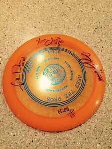 Disc Golf Very Rare  Innova Meet The Pros 2008 Autographed By 4 PDGA Pros