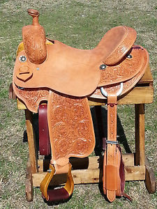 16" Spur Saddlery Ranch Roping Saddle (Roper) Made in Texas