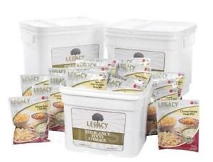 LEGACY FOOD STORAGE EMERGENCY SURVIVAL 360 SERVING PREMIUM BUCKET NON GMO