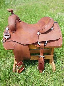 16" Spur Saddlery Reining Cowhorse Saddle (Made in Texas) Reiner