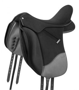 Wintec Isabell Dressage Saddle Flocked- Black- Various Sizes- FREE ACCESSORIES