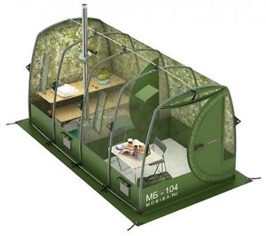 Mobile Outdoor Camping Sauna Tent Shelter MB-104 with furnace