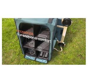 NEW Disc-O-Bed Cam-O-Bunk Cot with 2 Organizers, 2 Cabinets Leg Extensions, XL