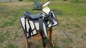 15" Montura Charra  - Mexican Saddle - Horse Saddle - #27897