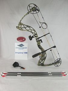 Diamond Deploy SB Compound Bow Package Right hand 70lbs camo & Arrows