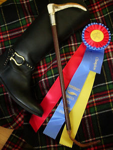 Ultra RARE Vintage GUCCI Equestrian Riding Crop Quirt Hunt Dressage Accessory GG