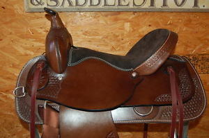 15" GW CRATE PLEASURE TRAIL SADDLE NEW USA MADE ONE OF A KIND FREE SHIP WARRANTY