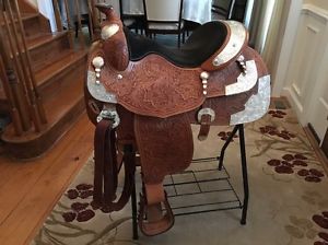 16" Big Horn Western Show Saddle