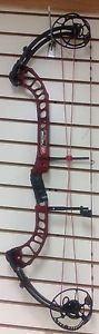 2016 PSE DECREE HD TI RED 40-50# TARGET BOW 25.5-31.5" DRAW