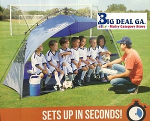 Light Speed Blue 9 Feet Wide Easy Set Up Sports Shelter NIB