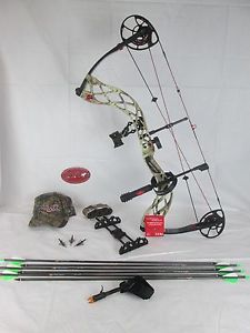 Bowtech Carbon Knight Right Hand 70# compound Bow Package Camo authorized dealer