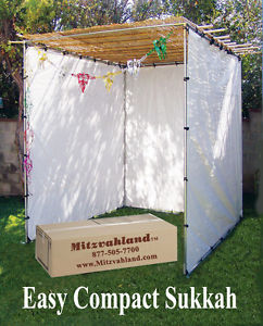 Sukkah Kits 10 x 20 - Mitzvahland.com Easy Compact Sukah