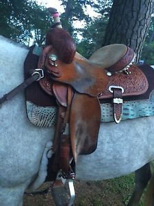 Martha Josey Circle Y saddle