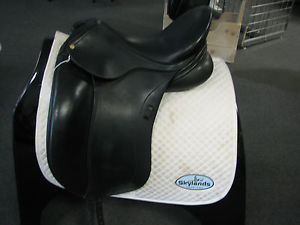 Used Schleese HK (Heike Kemmer) Dressage Saddle 17'' Black