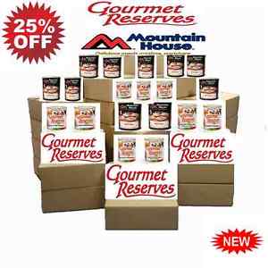6 Months Supply 2 Adults + 3 Kids - Freeze Dried /Dehydrated Food - 2 Meals /Day