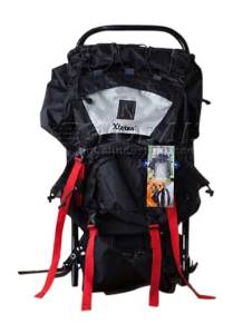 Backside Xterno Backpack, Black/Gray